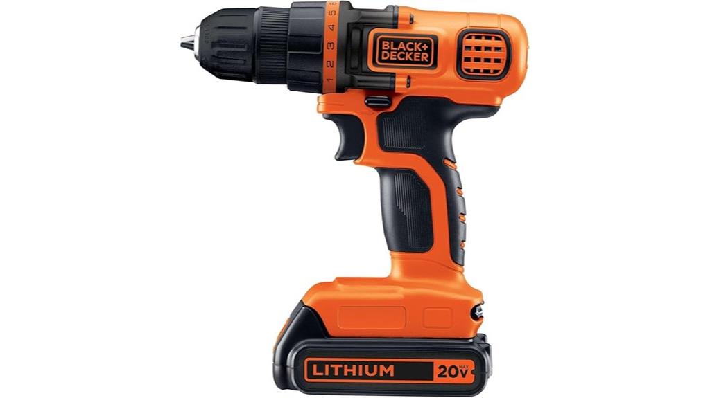 20v max cordless drill