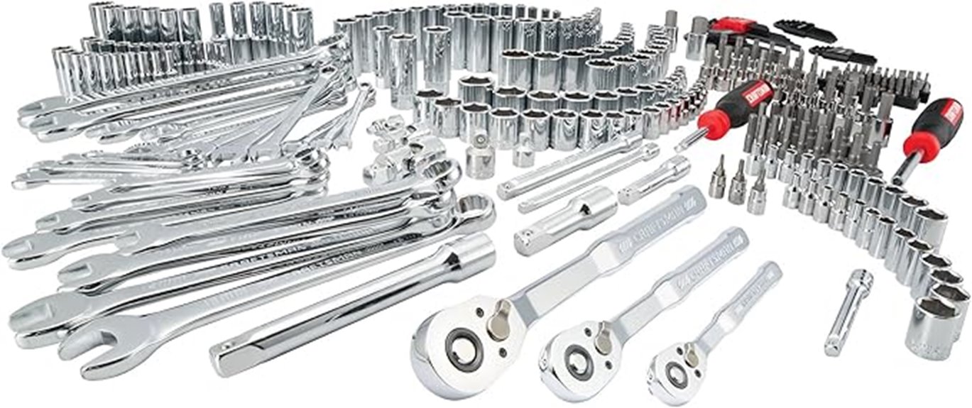 308 piece mechanic tool set