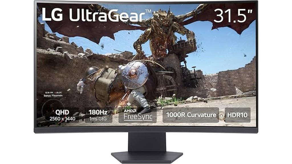 32 inch curved gaming monitor
