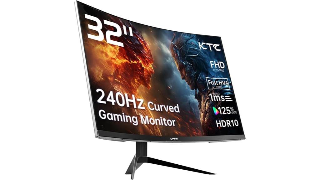 32 inch curved gaming monitor