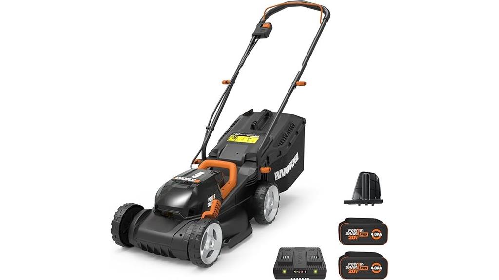 40v 14 inch mower