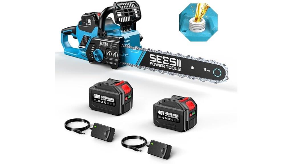 40v cordless chainsaw