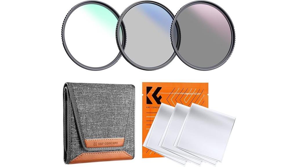 55mm filter kit set