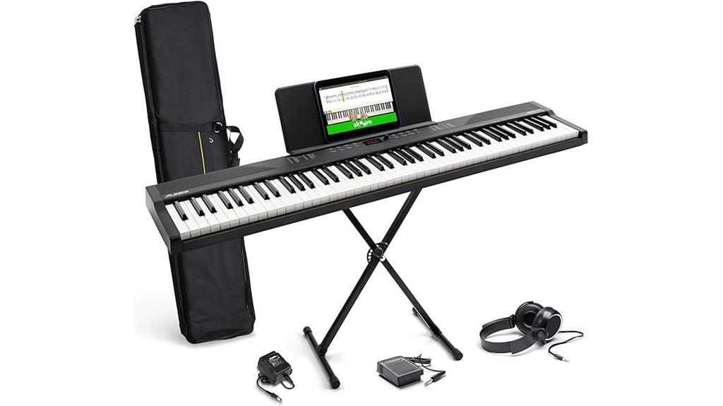 88 key keyboard piano