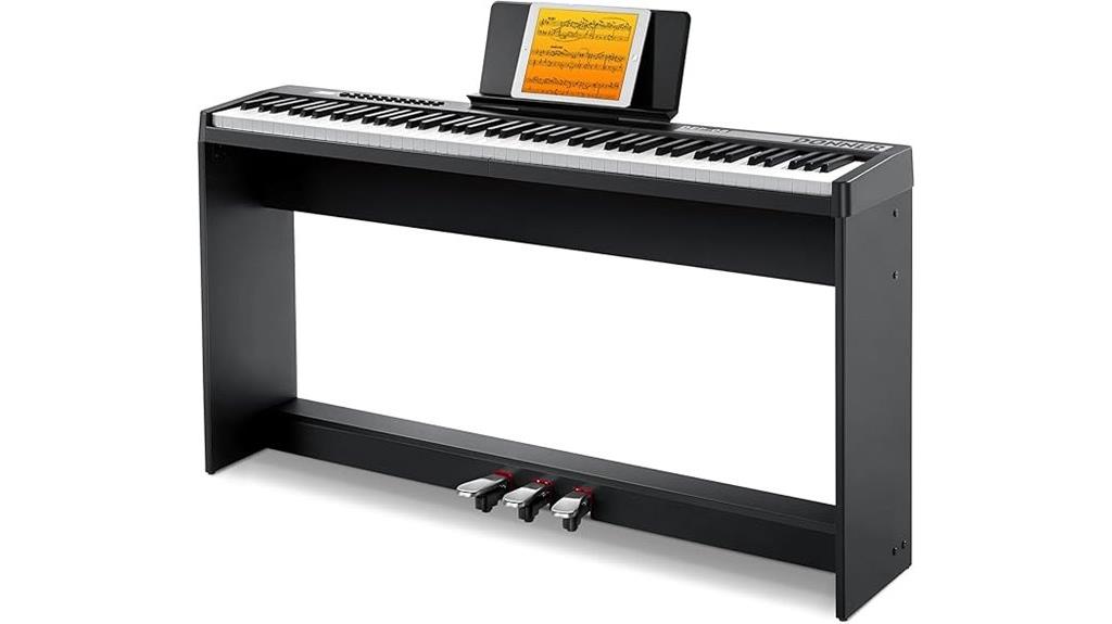 88 key portable digital piano