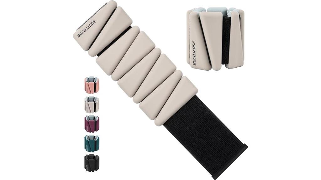 adjustable ankle weights set