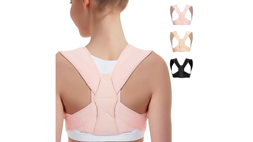adjustable back posture support