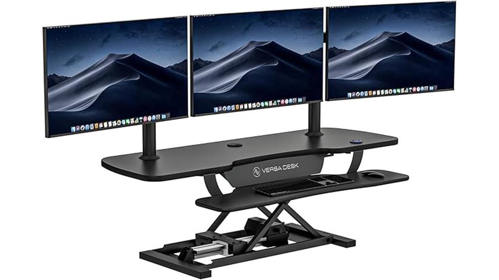 adjustable electric desk converter