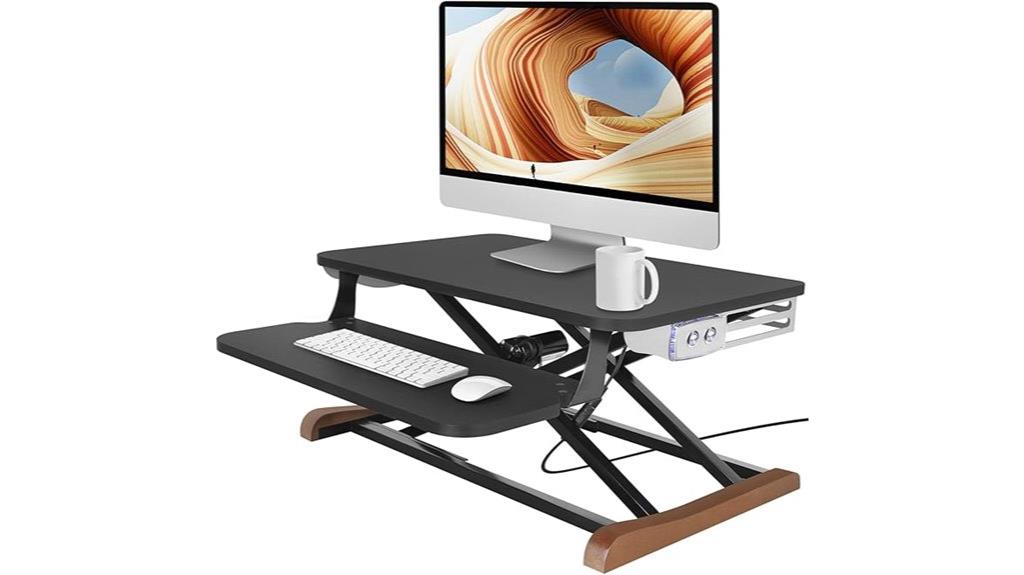 adjustable electric desk
