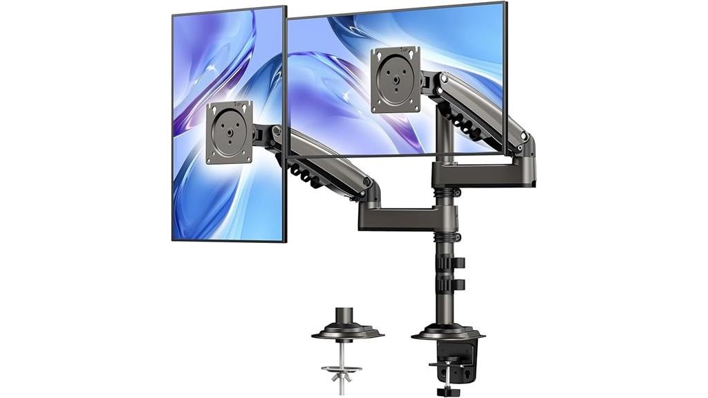 adjustable gas spring monitors