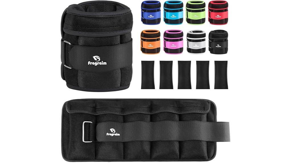 adjustable pair ankle weights