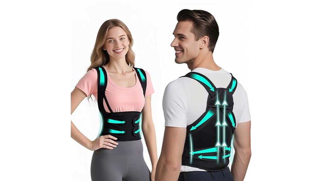 adjustable unisex back support