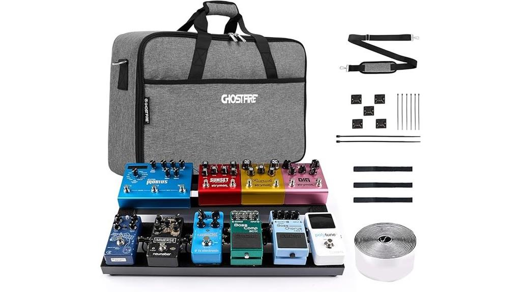 aluminum pedal board with bag