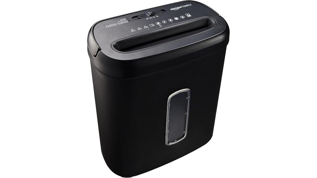 amazon basics cross cut shredder