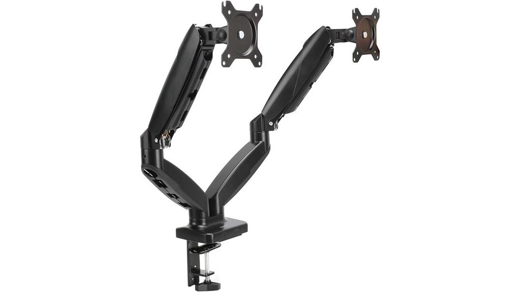 amazon dual monitor mount