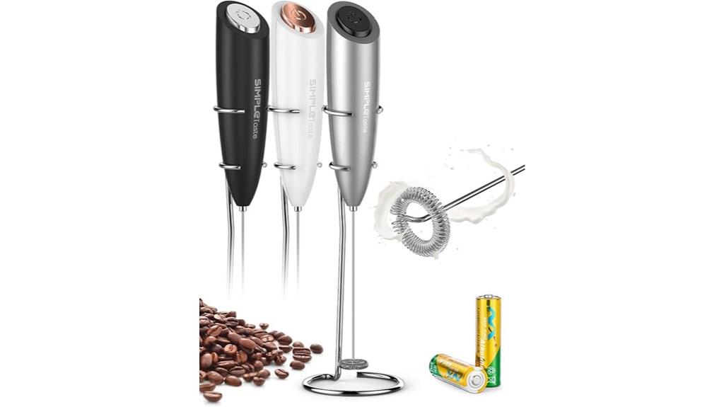battery operated milk frother