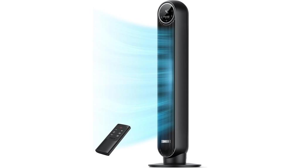 bedroom tower fan design