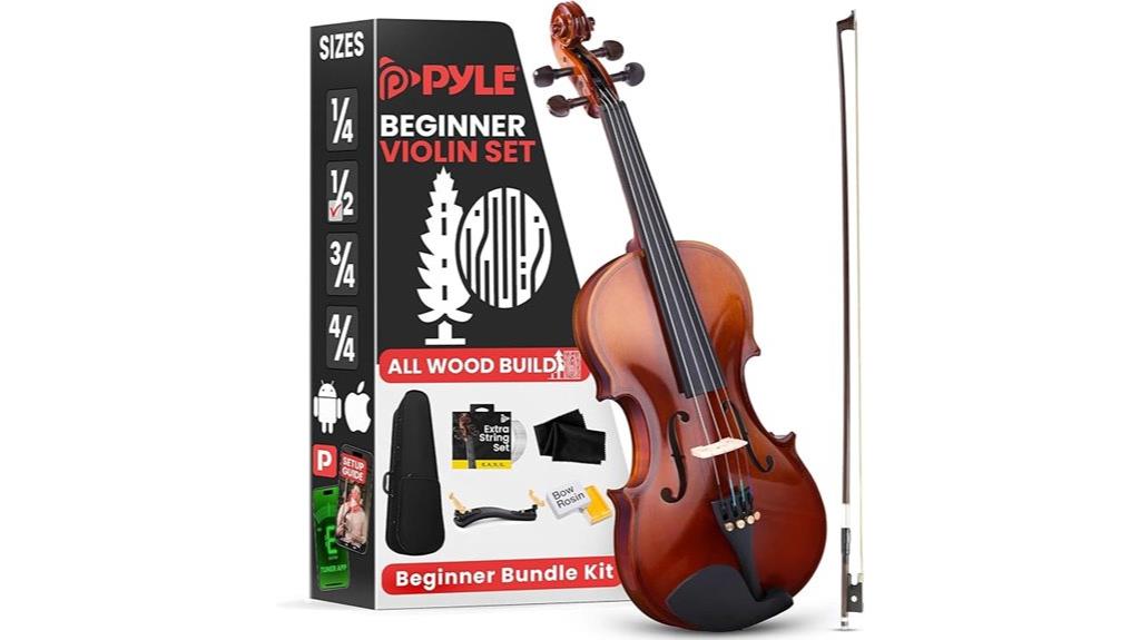 beginner violin kit includes