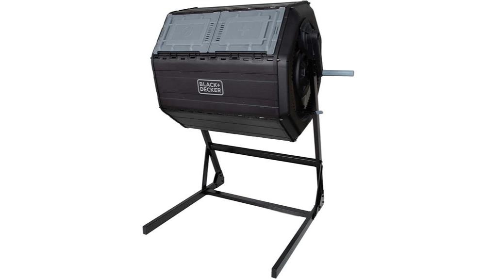 black decker compost tumbler