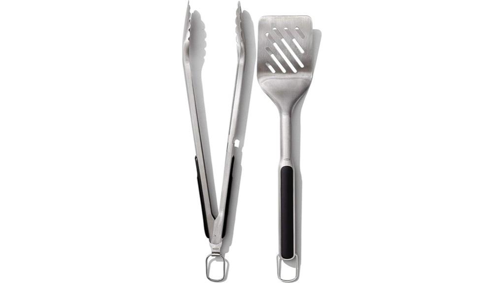 black oxo grilling tools