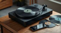 bluetooth enabled vintage record players