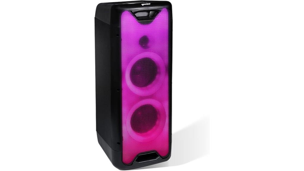 bluetooth speaker with lights