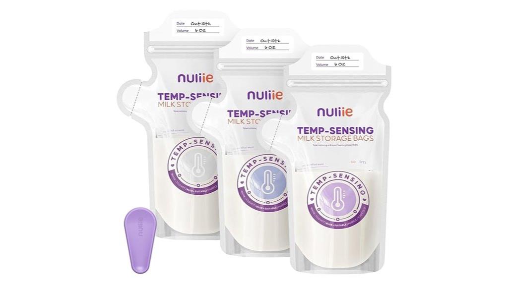 breastmilk storage bag set