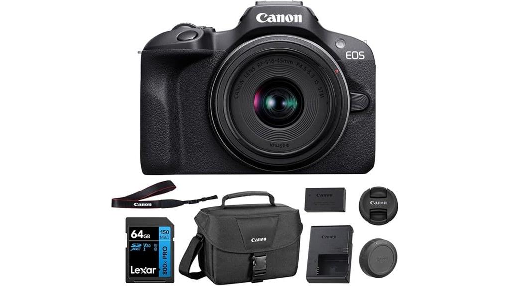 canon r100 camera kit