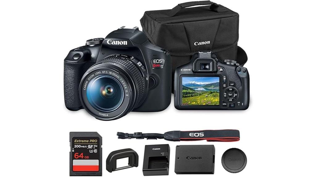 canon t7 dslr kit