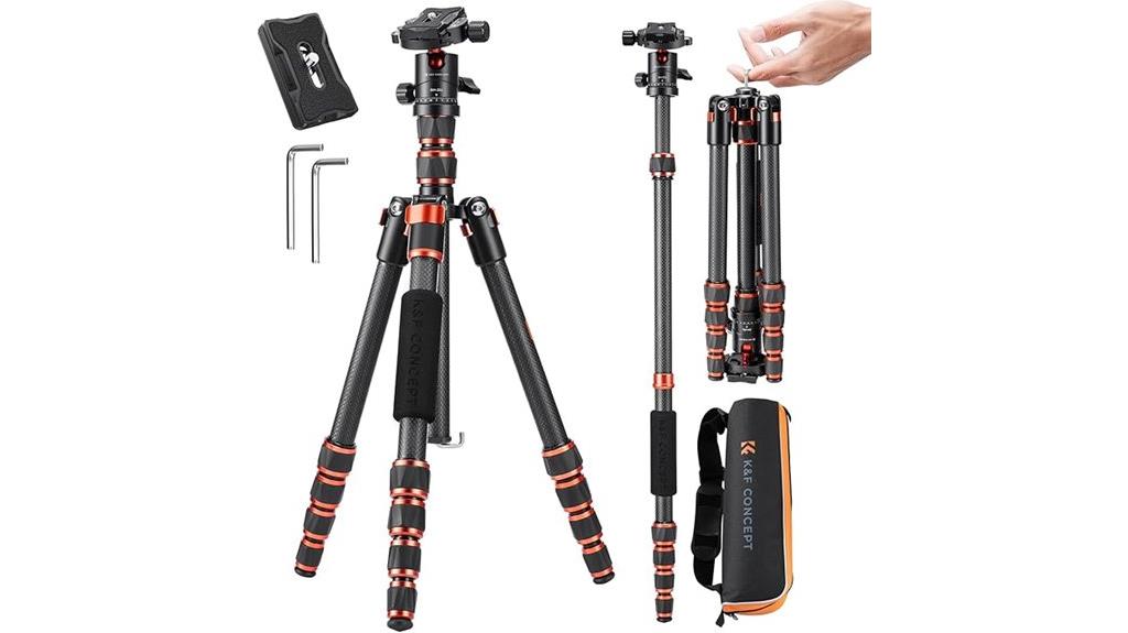 carbon fiber tripod extension