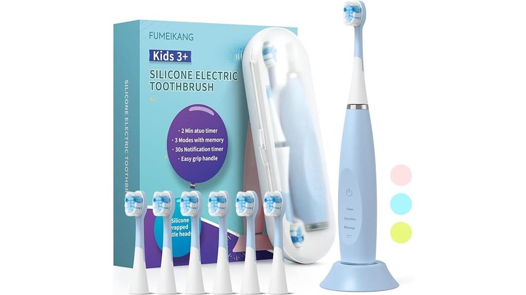 children s blue rechargeable toothbrush