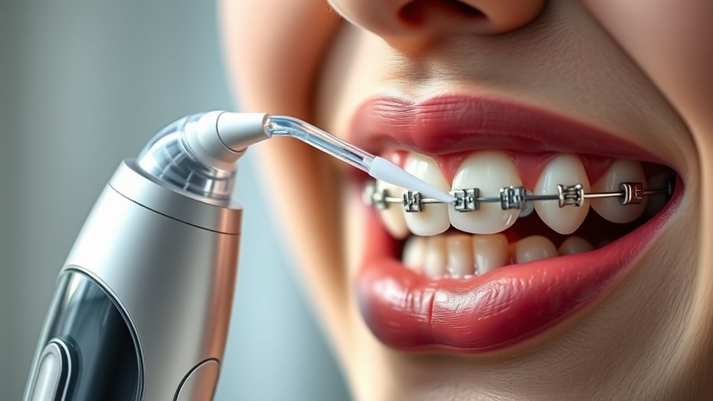 choosing effective braces water flosser