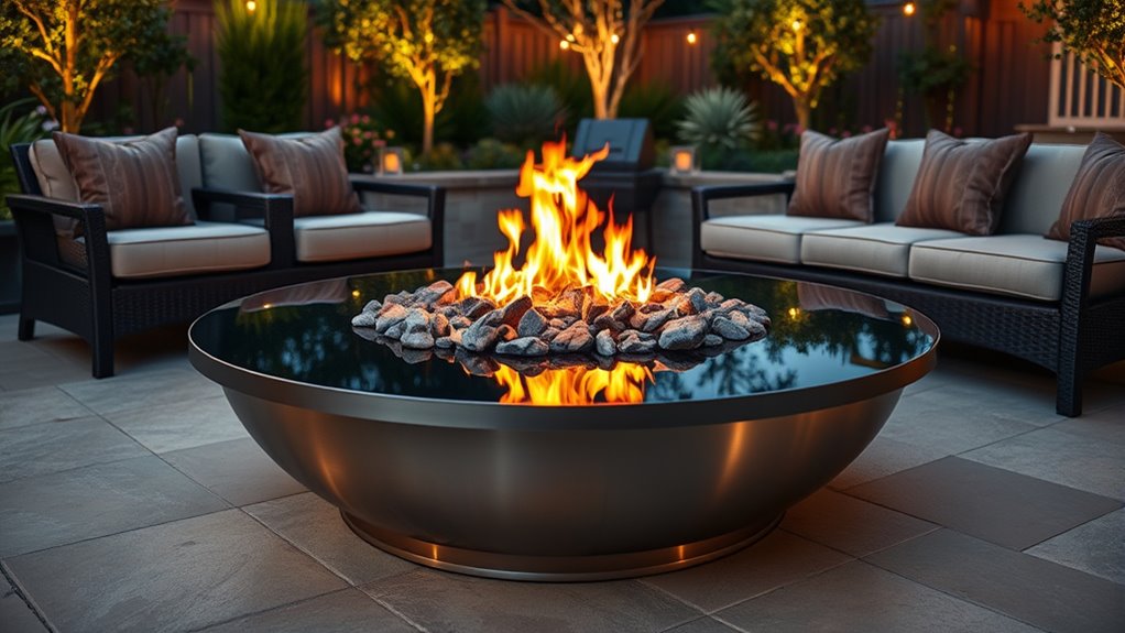 choosing safe efficient fire pits