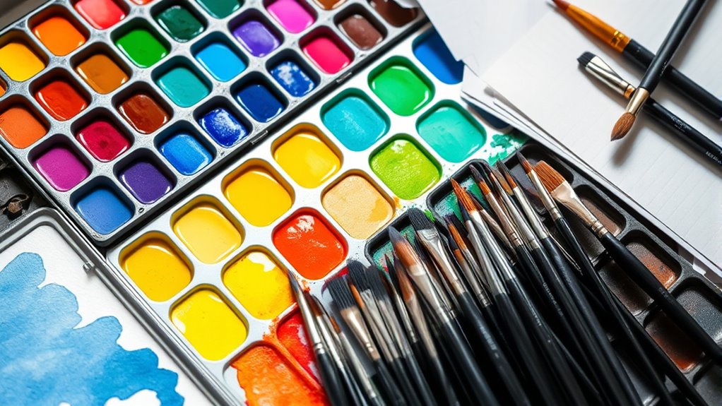 choosing watercolor supplies wisely