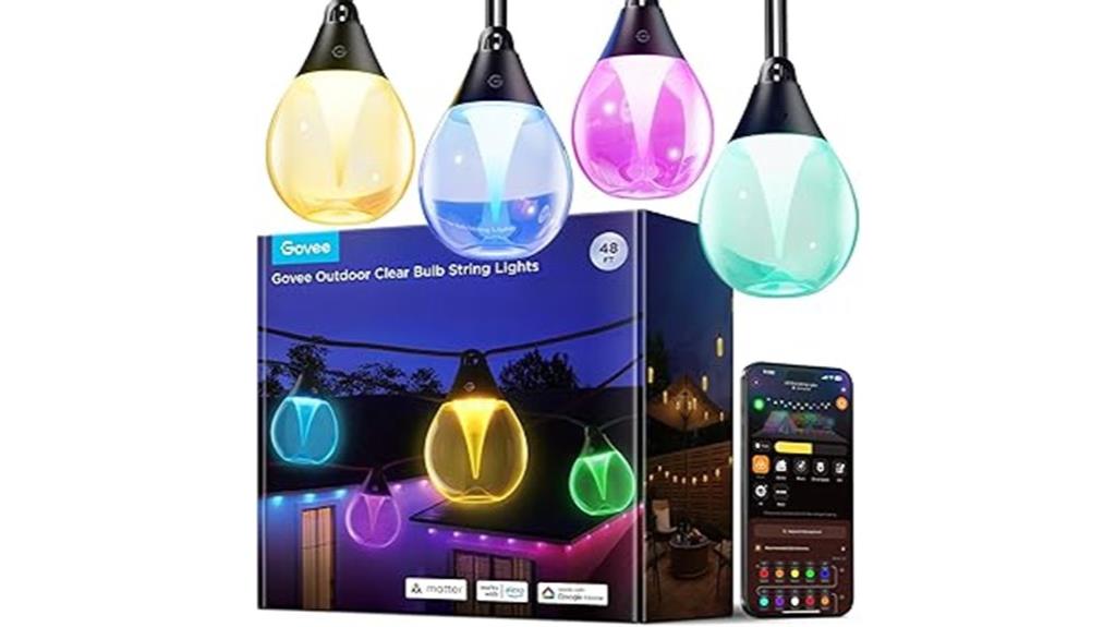 color changing dimmable string lights