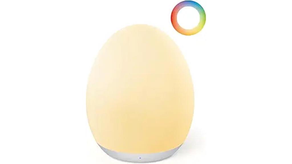 colorful dimming night light