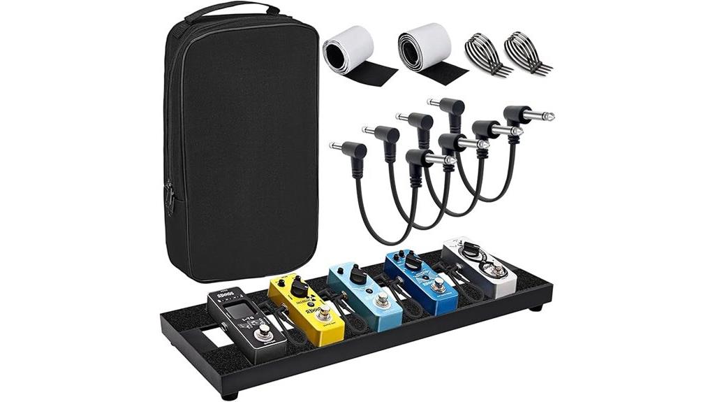 compact guitar pedal setup