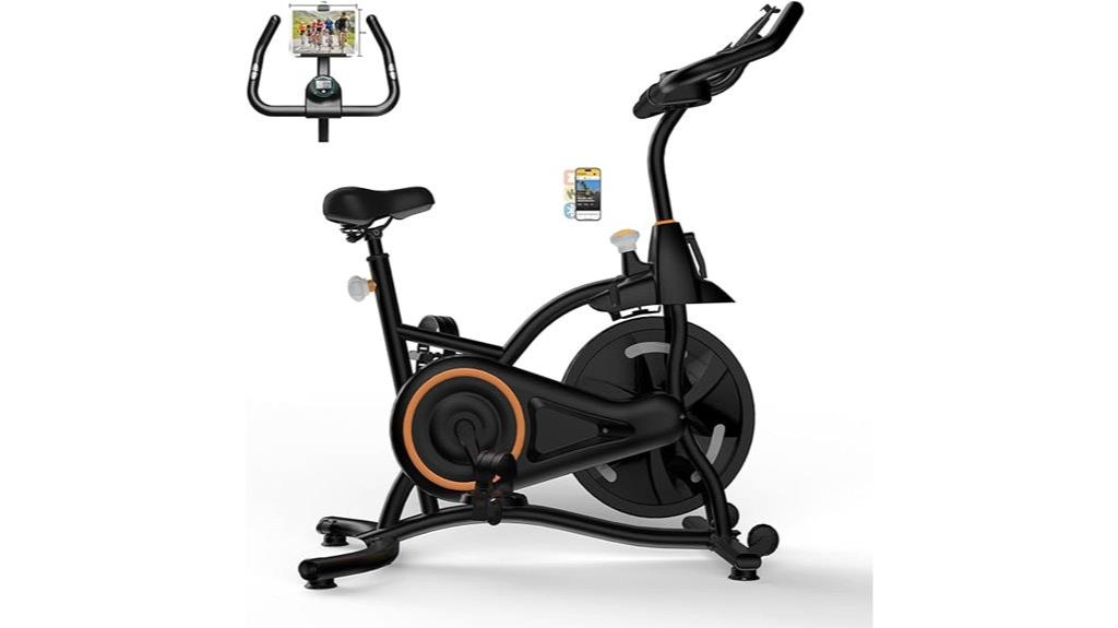 compact indoor cycling bike