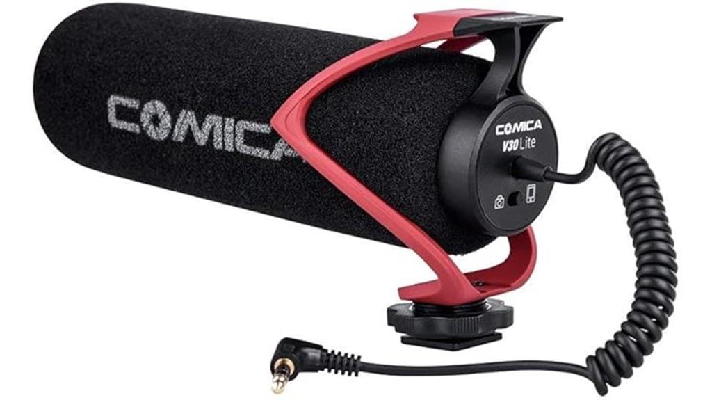 compact on camera microphone