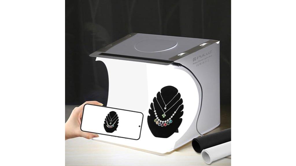 compact small product photography