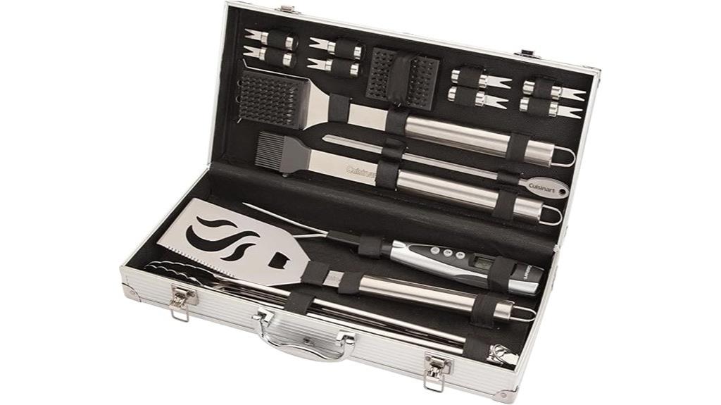 complete 20 piece grill set