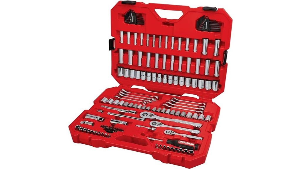 comprehensive 135 piece tool kit