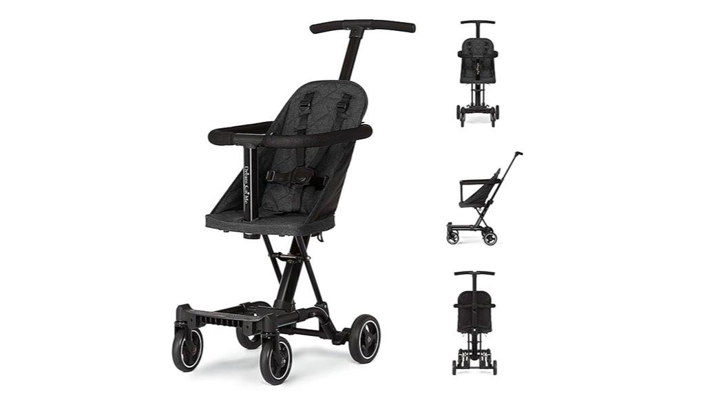 convertible stroller with adjustable handles