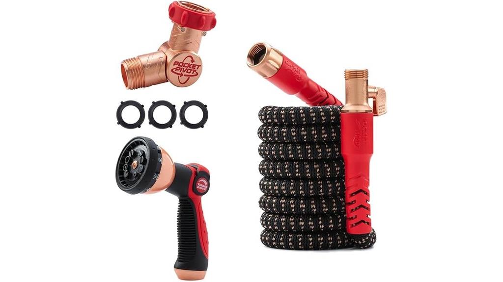 copper head expandable hose