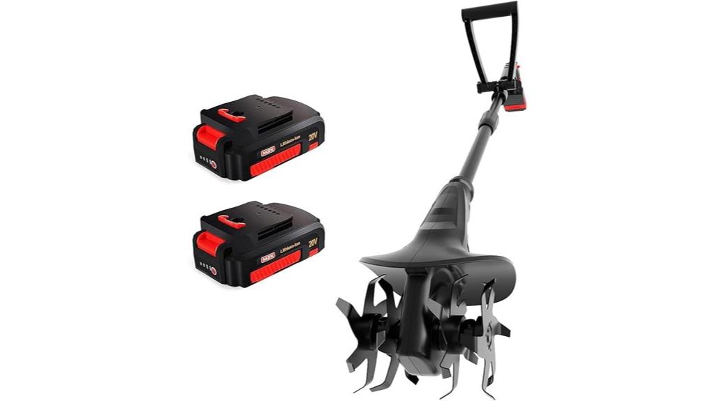 cordless 20v tiller