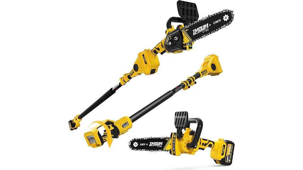 cordless 8 inch pole saw