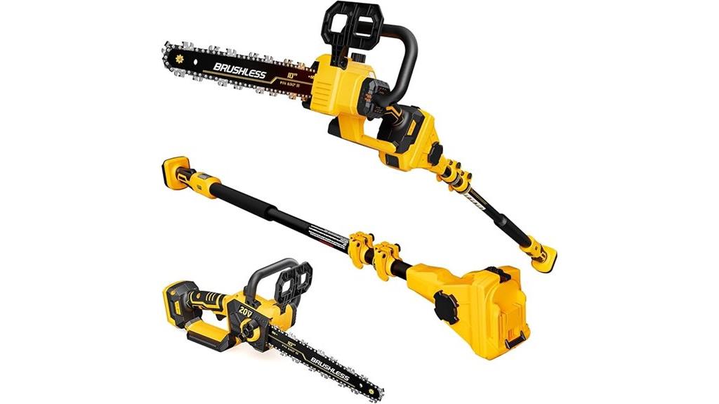 cordless pole chainsaw tool
