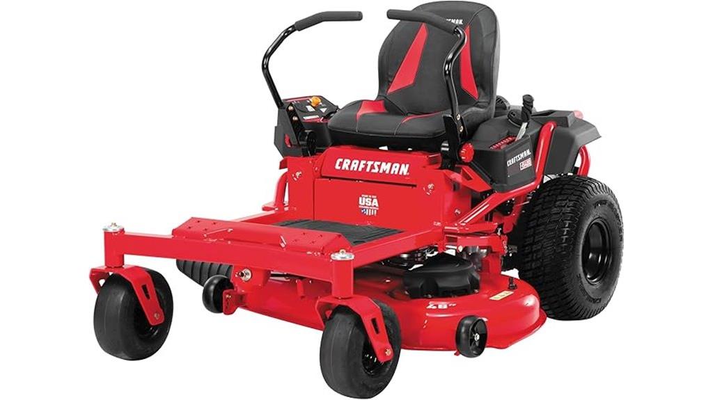 craftsman zero turn mower