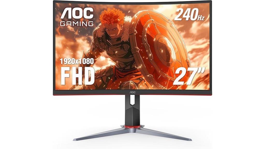 curved 27 inch gaming monitor