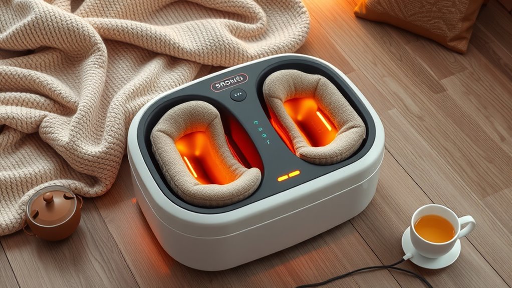 customizable warm foot massage